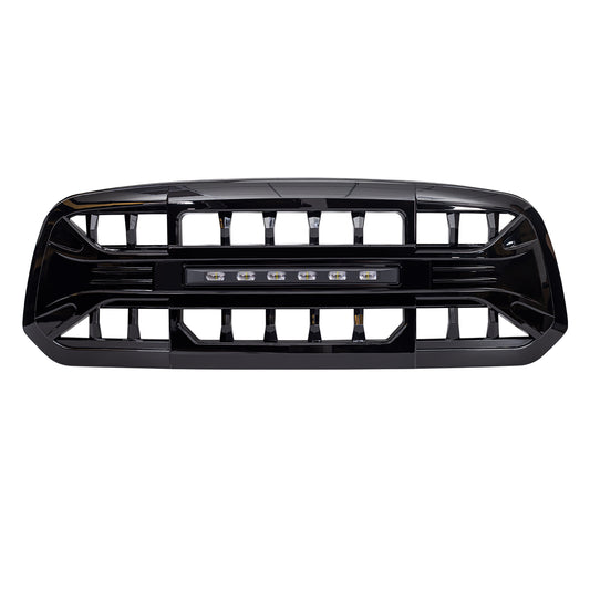 Glossy black abs plastic grille from AMERICAN MODIFIED part number AMDEBA00151