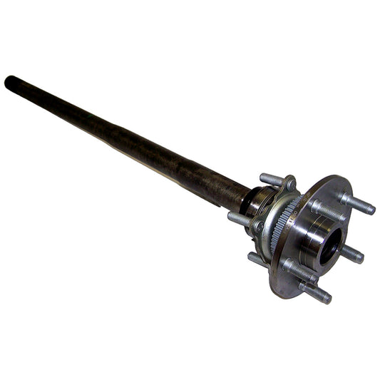 Silver drive axle shaft assembly from Crown Automotive Jeep Replacement part number 68003272AA