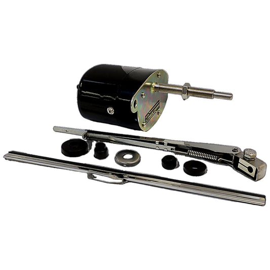 Black wiper motor kit from Crown Automotive Jeep Replacement part number 12V