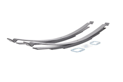 Silver hammertone leaf helper spring from Hellwig part number 3527