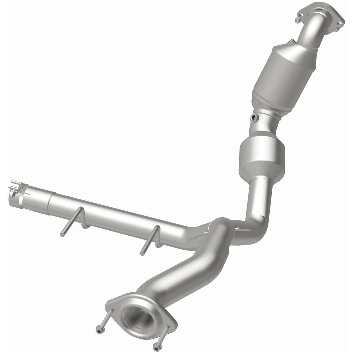 Stainless stainless steel catalytic converter from MagnaFlow Exhaust Products part number 280758