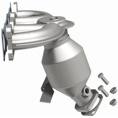 Uncoated stainless steel catalytic converter with integrated exhaust manifold from MagnaFlow Exhaust Products part number 5531590