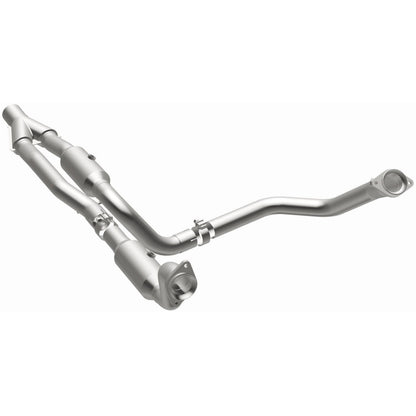 Stainless stainless steel catalytic converter from MagnaFlow Exhaust Products part number 21-457