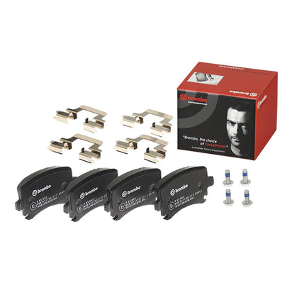 Disc Brake Pad Set with mounting hardware from Brembo part number P85095