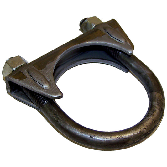 Unpainted exhaust clamp from Crown Automotive Jeep Replacement part number 642469
