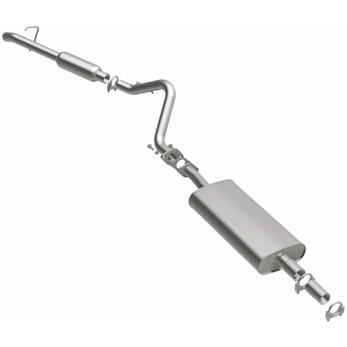 Satin exhaust system kit from BRExhaust part number 106-0021