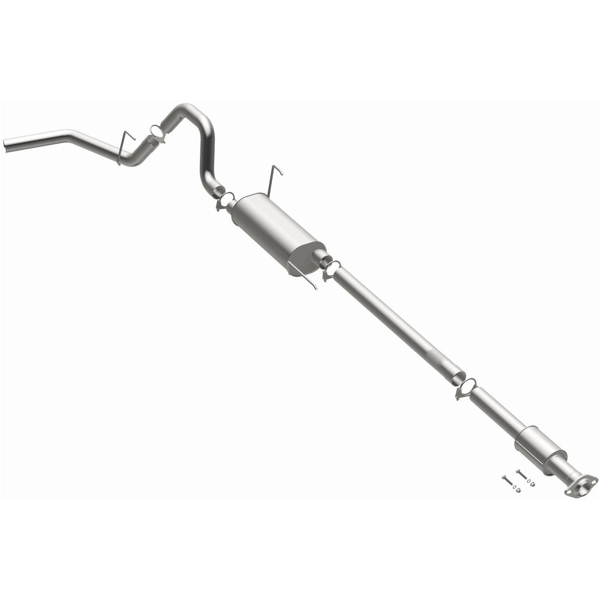 Satin exhaust system kit from BRExhaust part number 106-0511