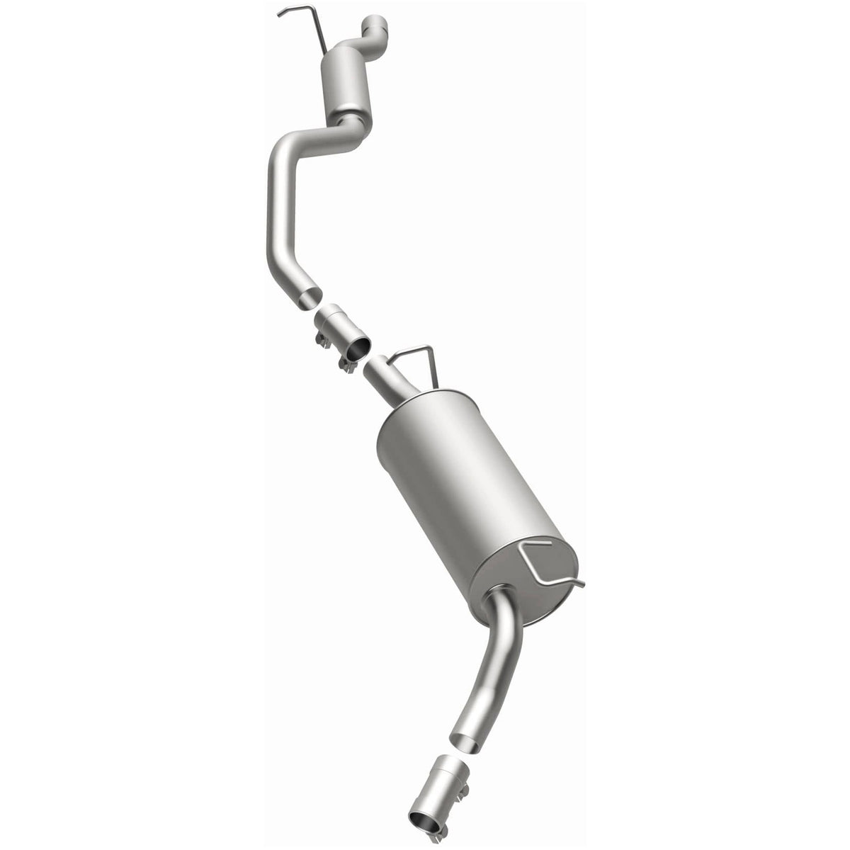 Satin exhaust system kit from BRExhaust part number 106-0107