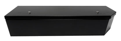 Black underseat storage box from Tuffy Security Products part number 344-01