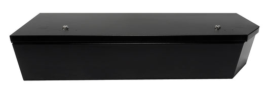 Black underseat storage box from Tuffy Security Products part number 344-01