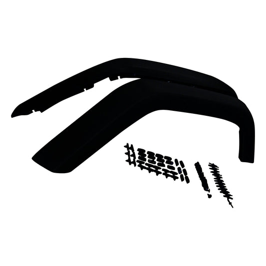Black fender flare set from Crown Automotive Jeep Replacement part number 5KFKRR