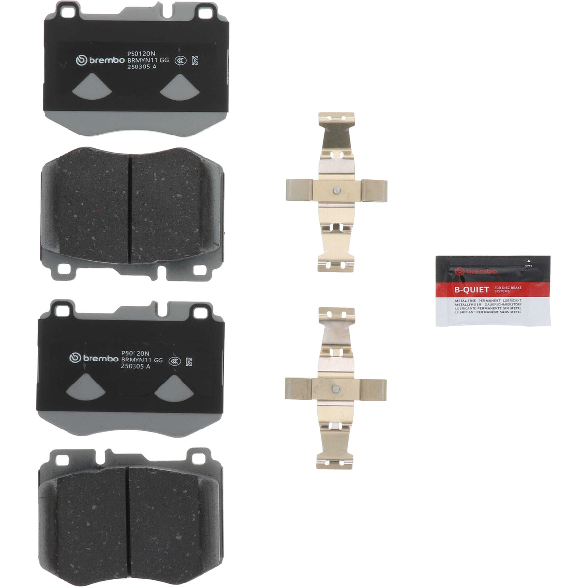 Disc Brake Pad Set from Brembo part number P50120N