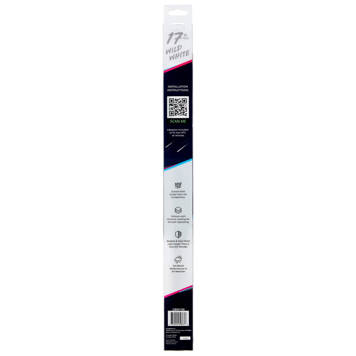 Wiper Blade from Scrubblade part number CBW1700