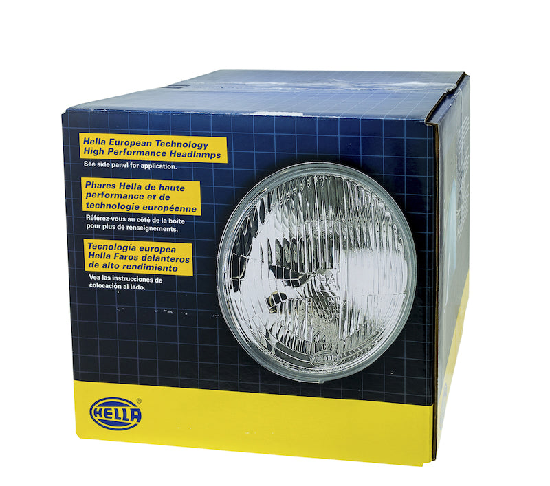 Clear headlight from Hella part number 002425811