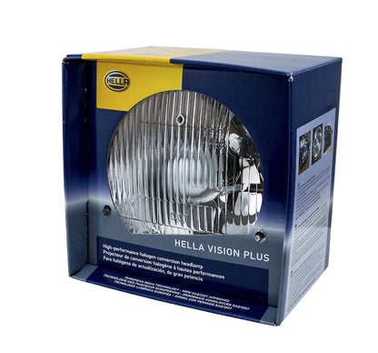 Chrome / black headlight from Hella part number 002395301