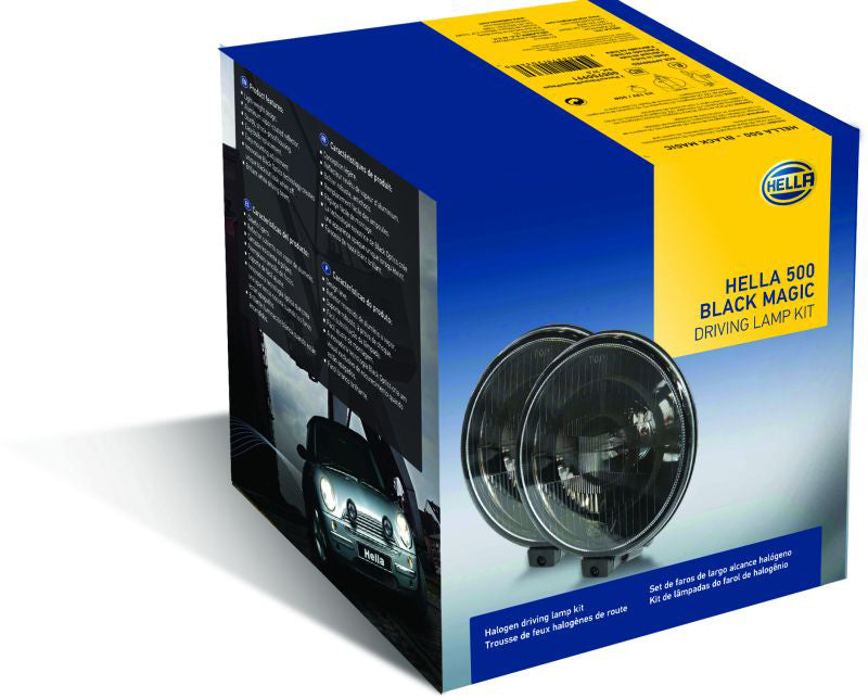 Black driving light kit from Hella part number 005750991
