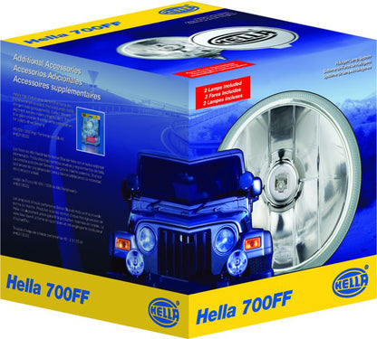 Black auxiliary light from Hella part number 010032801