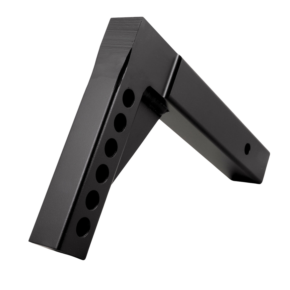 Black powder coated trailer weight distribution shank from Husky Towing part number 32555