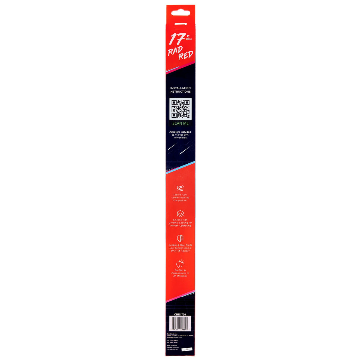 Wiper Blade from Scrubblade part number CBR1700