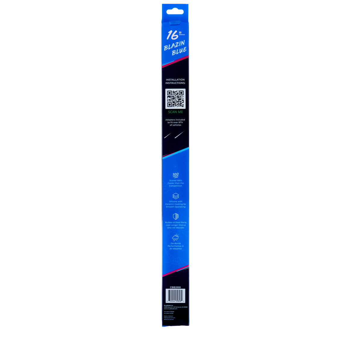 Wiper Blade from Scrubblade part number CBB1600