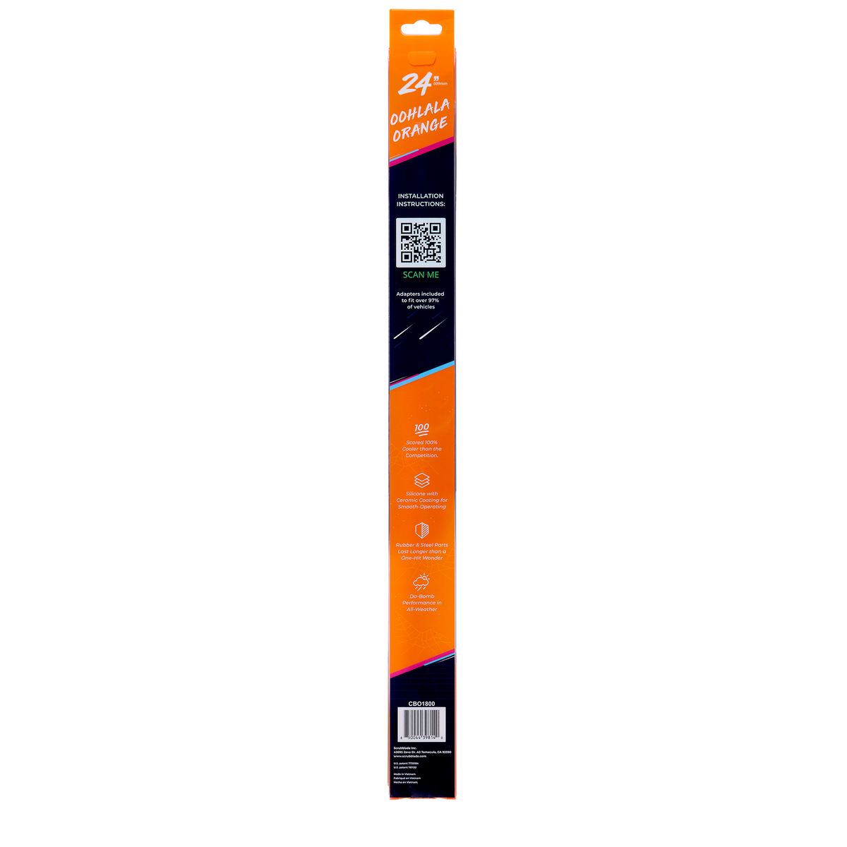 Wiper Blade from Scrubblade part number CBO2400