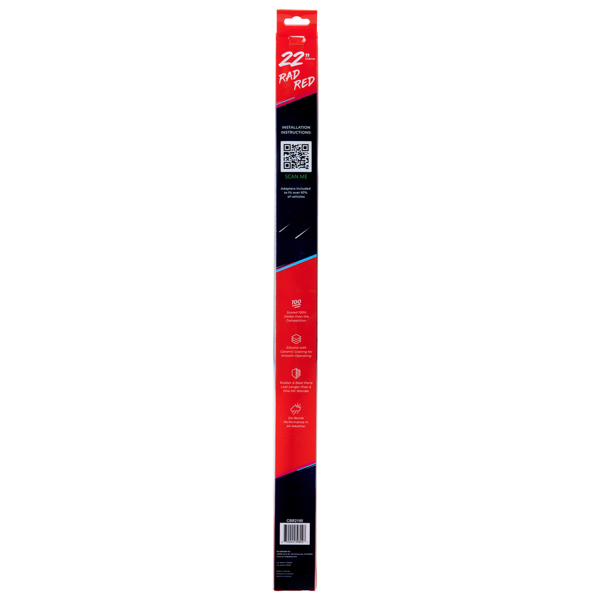 Wiper Blade from Scrubblade part number CBR2200