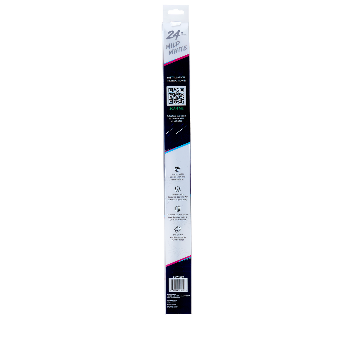 Wiper Blade from Scrubblade part number CBW2400