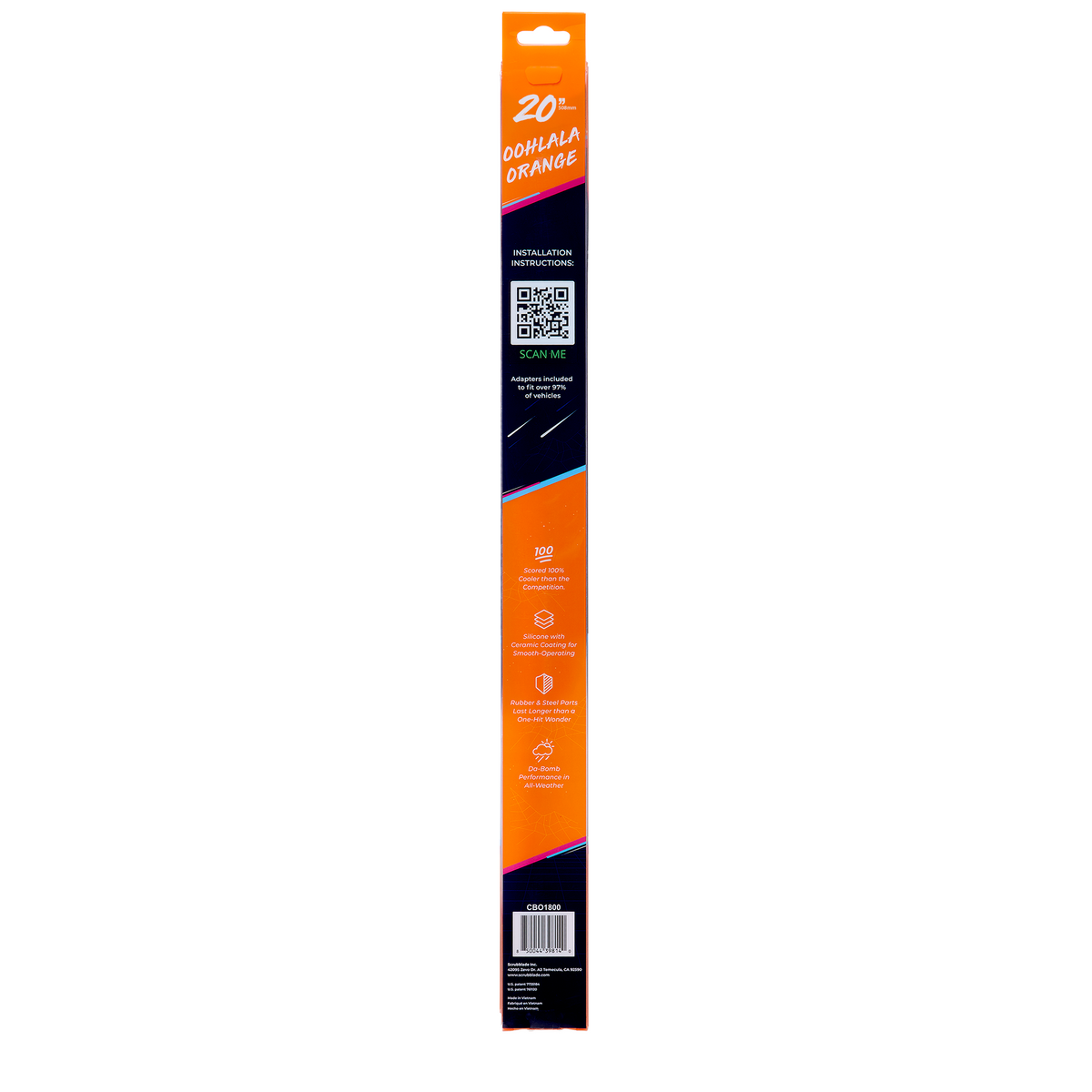 Wiper Blade from Scrubblade part number CBO2000