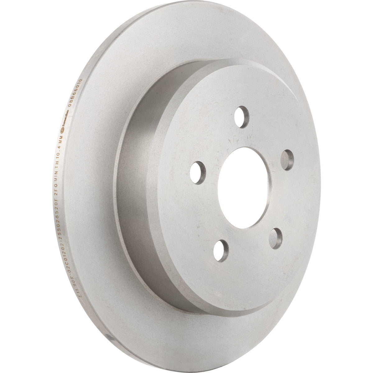 Gray cast iron disc brake rotor from Brembo part number 08.B660.10