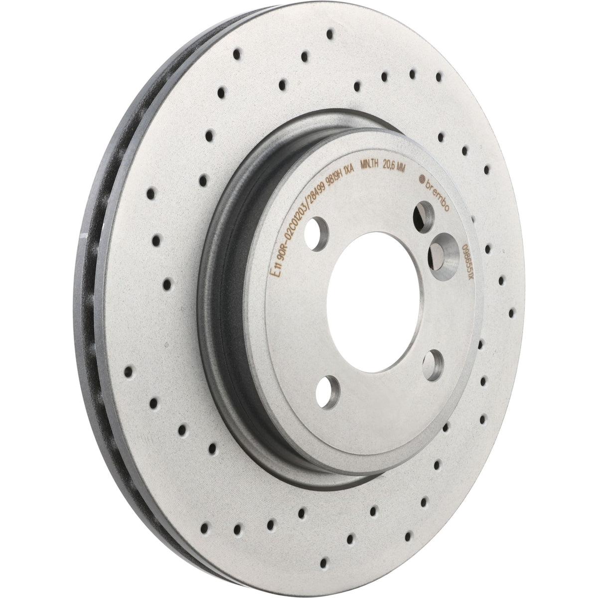 Disc Brake Rotor from Brembo part number 09.8655.1X