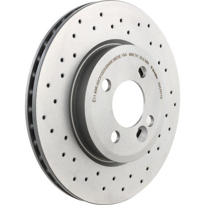 Disc Brake Rotor from Brembo part number 09.A761.1X