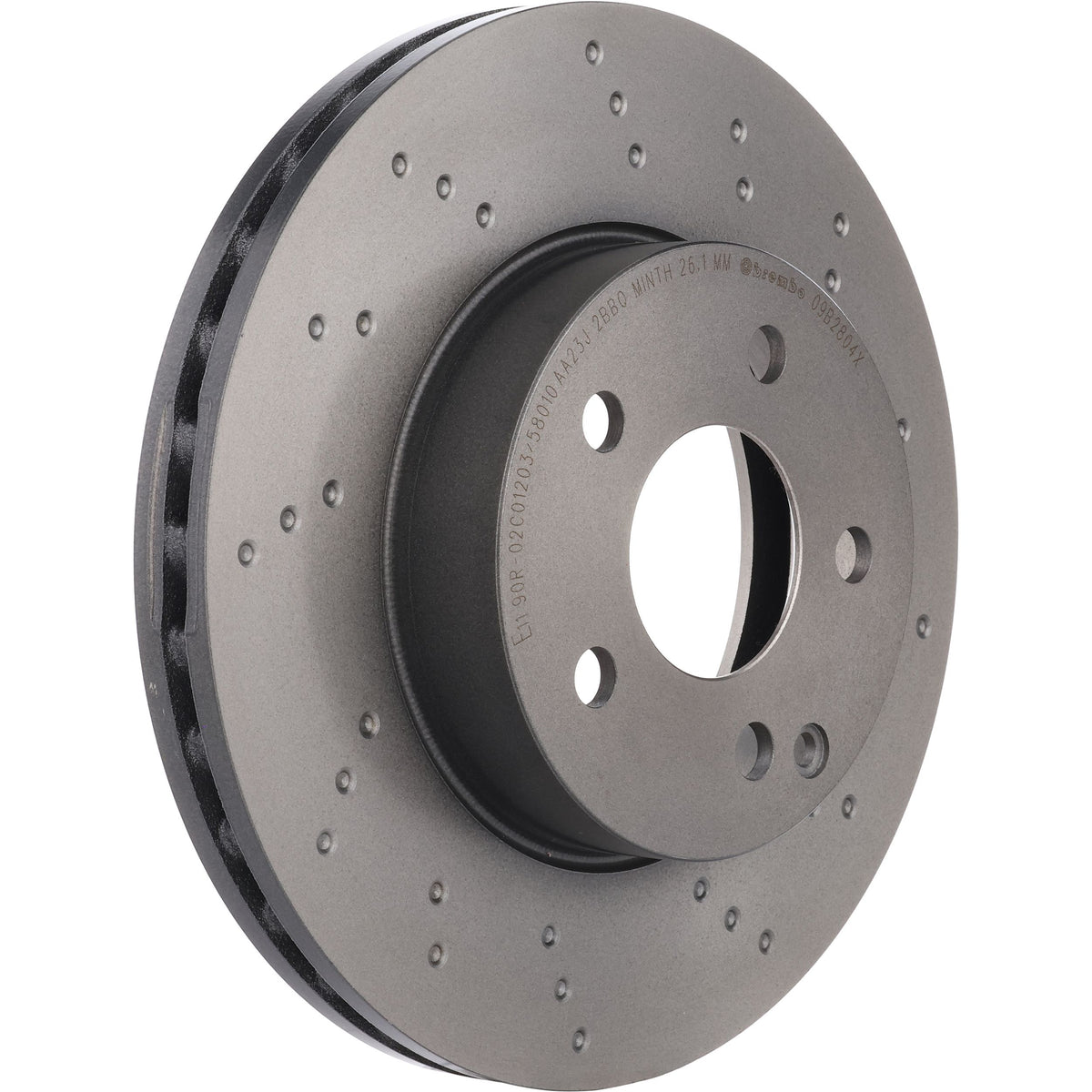 Disc Brake Rotor from Brembo part number 09.B280.4X