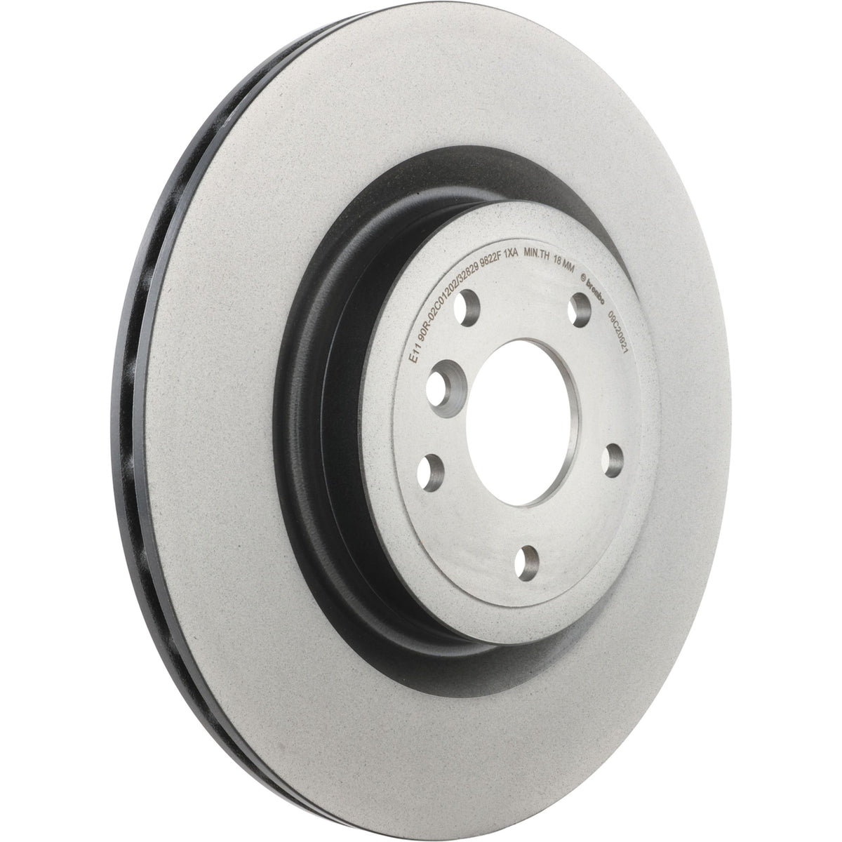 Gray cast iron disc brake rotor from Brembo part number 09.C209.21
