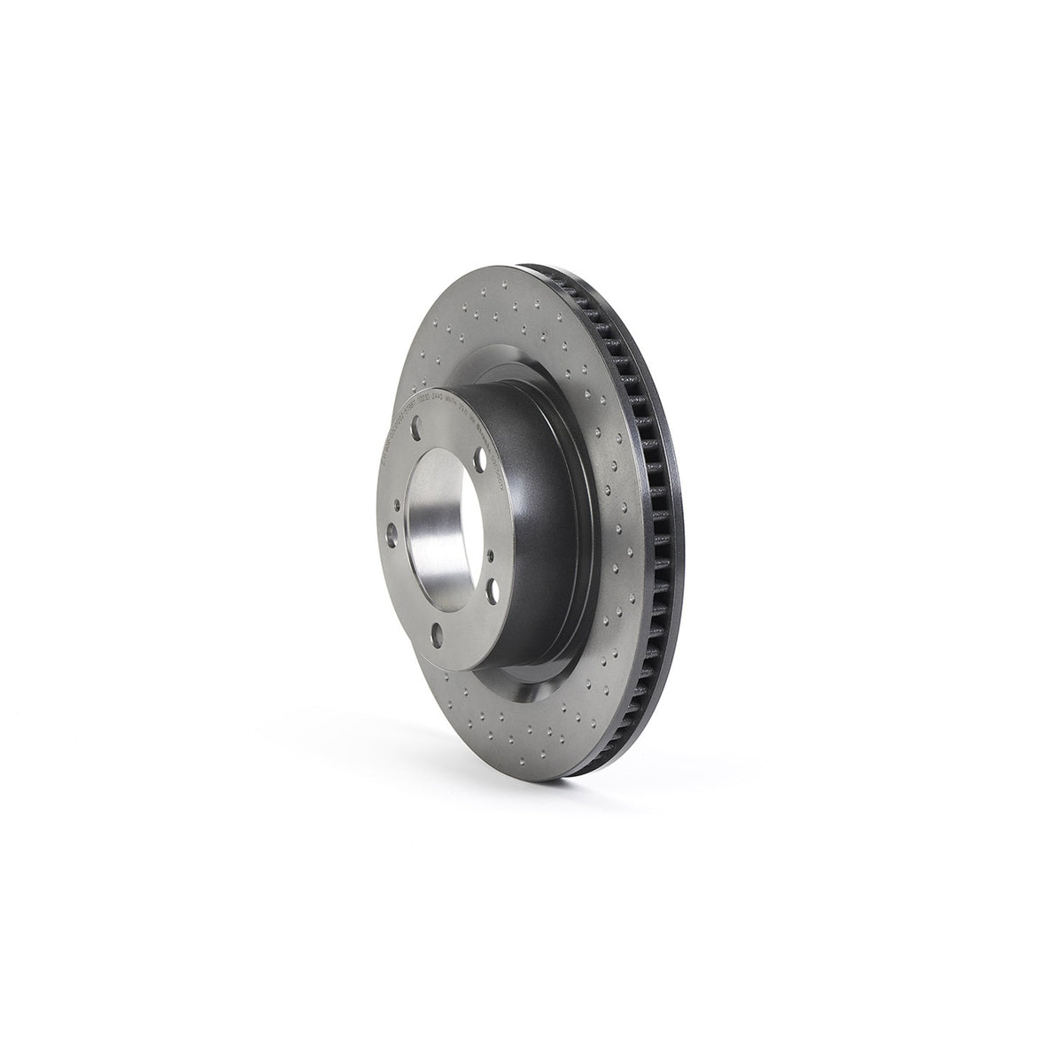 Gray cast iron disc brake rotor from Brembo part number 09.C500.1X