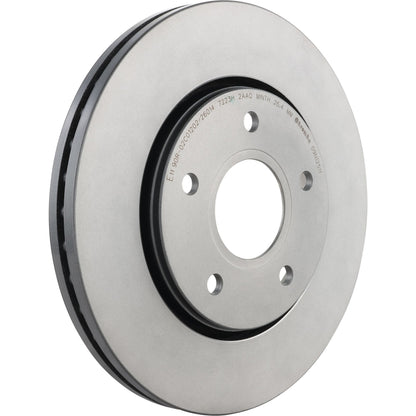Gray cast iron disc brake rotor from Brembo part number 09.N125.11