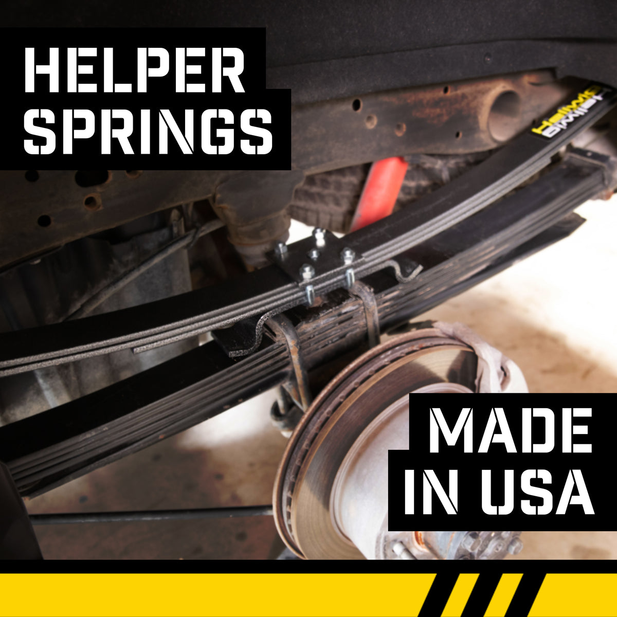 Silver hammertone leaf helper spring from Hellwig part number 978