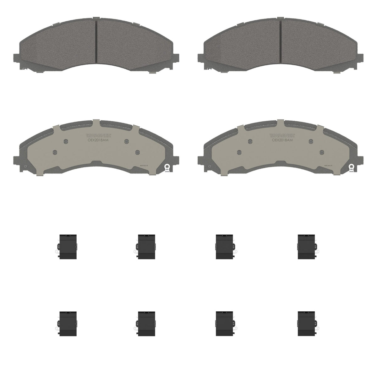 Disc Brake Pad Set from Wagner Brake part number OEX2018AM