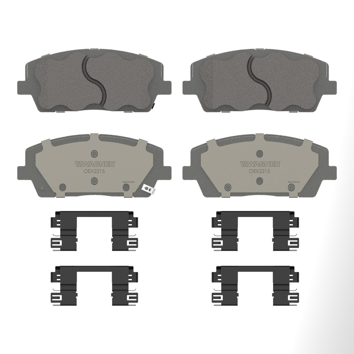 Disc Brake Pad Set from Wagner Brake part number OEX2215