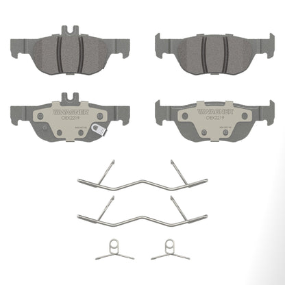 Disc Brake Pad Set from Wagner Brake part number OEX2219