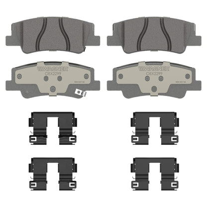 Disc Brake Pad Set from Wagner Brake part number OEX2299
