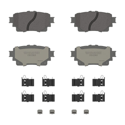 Disc Brake Pad Set from Wagner Brake part number OEX2305