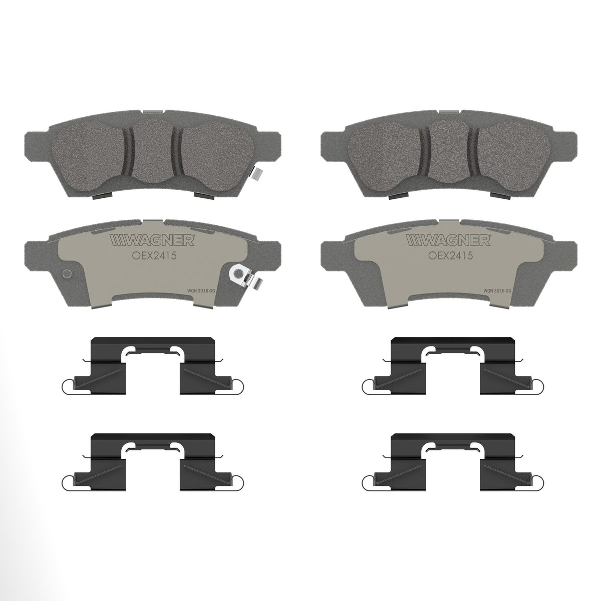 Disc Brake Pad Set from Wagner Brake part number OEX2415
