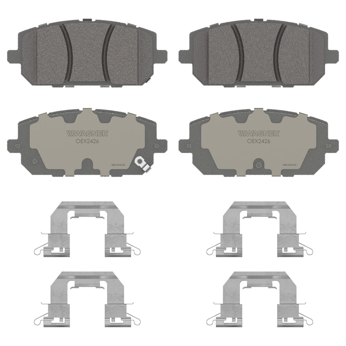Disc Brake Pad Set from Wagner Brake part number OEX2426