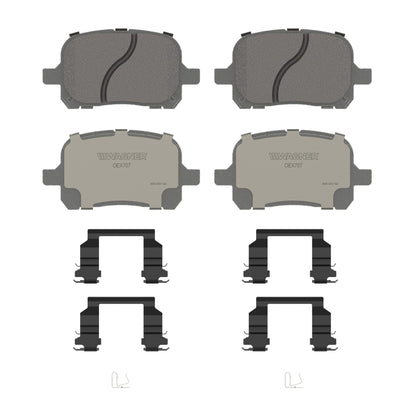 Disc Brake Pad Set from Wagner Brake part number OEX707