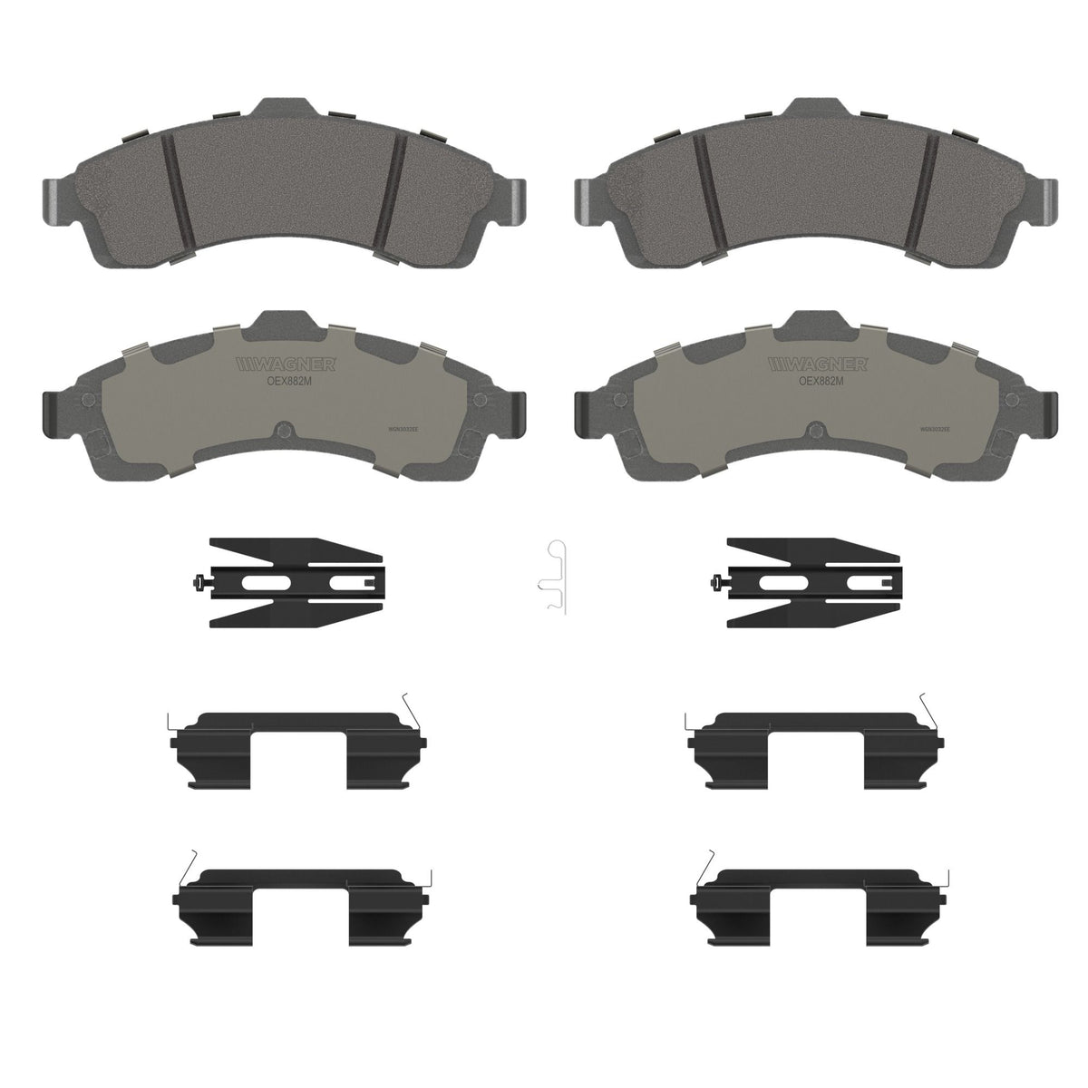 Disc Brake Pad Set from Wagner Brake part number OEX882M