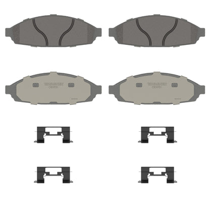 Disc Brake Pad Set from Wagner Brake part number OEX931