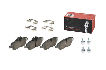 Disc Brake Pad Set with mounting hardware from Brembo part number P06091