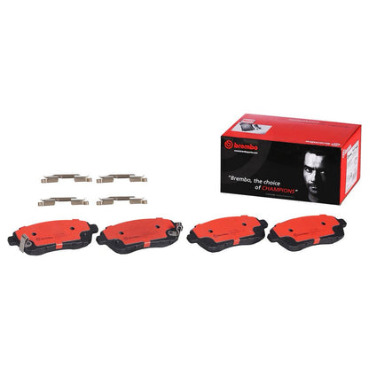 Disc Brake Pad Set with mounting hardware from Brembo part number P16013N