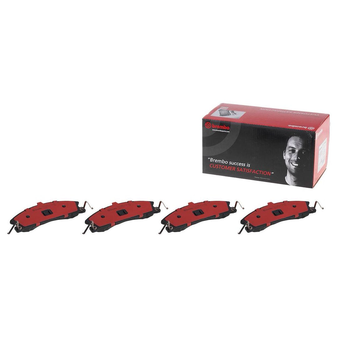 Disc Brake Pad Set with mounting hardware from Brembo part number P24178N