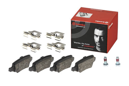 Disc Brake Pad Set with mounting hardware from Brembo part number P50090
